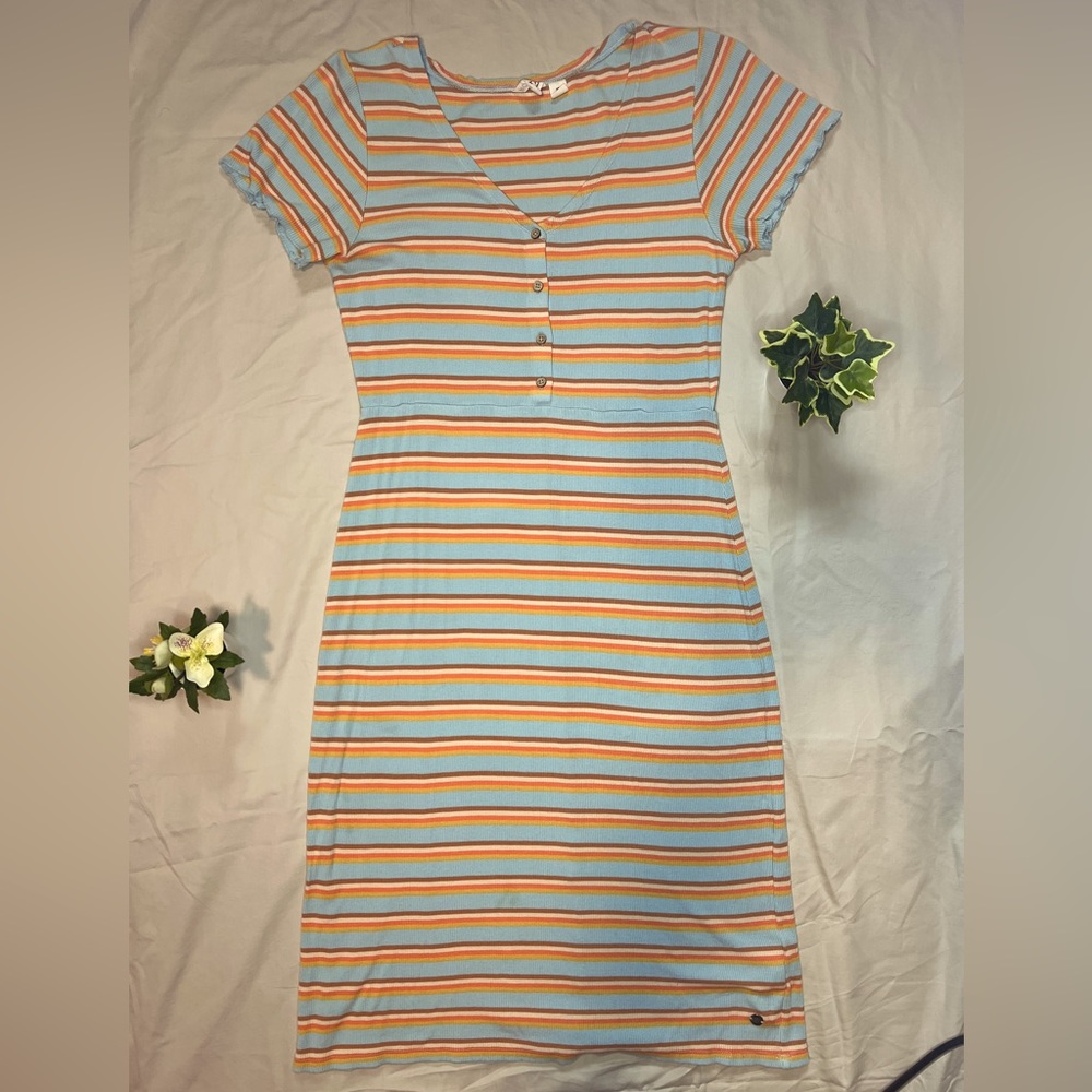 Roxy Womens L Casual Maxi Dress